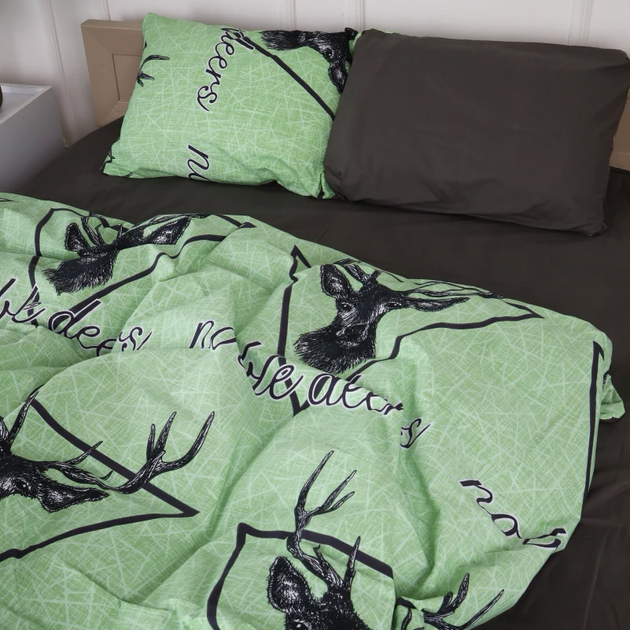 Підковдра MirSon Бязь 17-0515 Noble deers lime 220 x 240 см від Rozetka на платформі USKIDKA Акція на Підковдра MirSon Бязь 17-0515 Noble deers lime 220 x 240 см від Rozetka