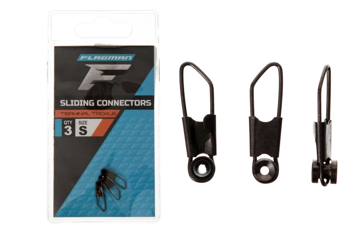 Коннекторы для матчевого поплавка Flagman Sliding Connectors S (3 шт/уп) (7808059001) - Фото 1 Коннекторы для матчевого поплавка Flagman Sliding Connectors S (3 шт/уп) (7808059001) - изображение 1