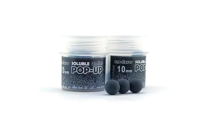 Бойли Grandcarp Long Soluble Amino POP-UP ⌀10мм/ 15шт Cake (8111004014) - Фото 1 Бойли Grandcarp Long Soluble Amino POP-UP ⌀10мм/ 15шт Cake (8111004014) - зображення 1
