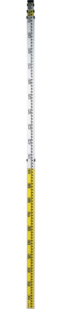 Łata niwelacyjna Yato teleskopowa 1.2-5 m, 5 sekcji (YT-30492) - obraz 1