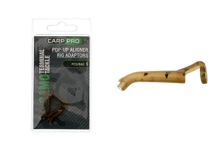 Адаптер лінивка Carp Pro Pop-Up Aligner Rig Adaptors Camo (5 шт/уп) (7808040001) - Фото 1 Адаптер лінивка Carp Pro Pop-Up Aligner Rig Adaptors Camo (5 шт/уп) (7808040001) - зображення 1
