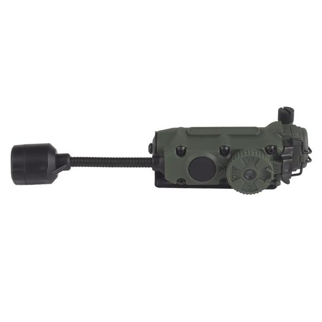 Фонарик на шлем Sidewinder Stalk WADSN фонарь с креплением на каску, военный армейский фонарик тактический олива - изображение 7
