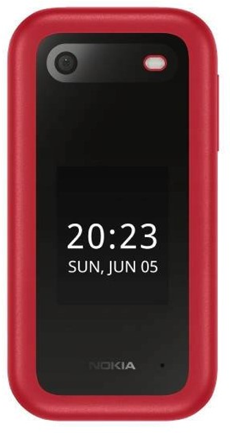 Мобільний телефон Nokia 2660 DualSim Red + док-станція (5908265518047) - зображення 2