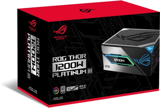 Блок питания ASUS ROG Thor 1200W Platinum III (90YE00V2-B0NA00