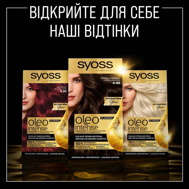 Фарба для волосся SYOSS Oleo Intense 7-58 Холодний русявий 115 мл (5201143731867) - зображення 9