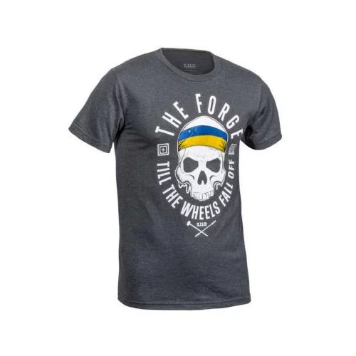 Футболка 5.11 Tactical Shield Ukraine L Серый - изображение 2
