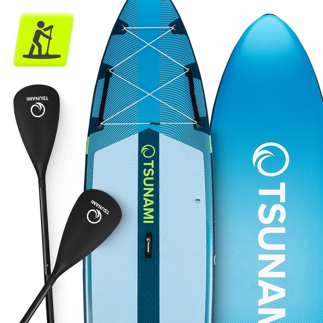 Надувна SUP дошка TSUNAMI PRO 350 см з веслом T15 (P-5905973405638) - Фото 13 Надувна SUP дошка TSUNAMI PRO 350 см з веслом T15 (P-5905973405638) - зображення 13