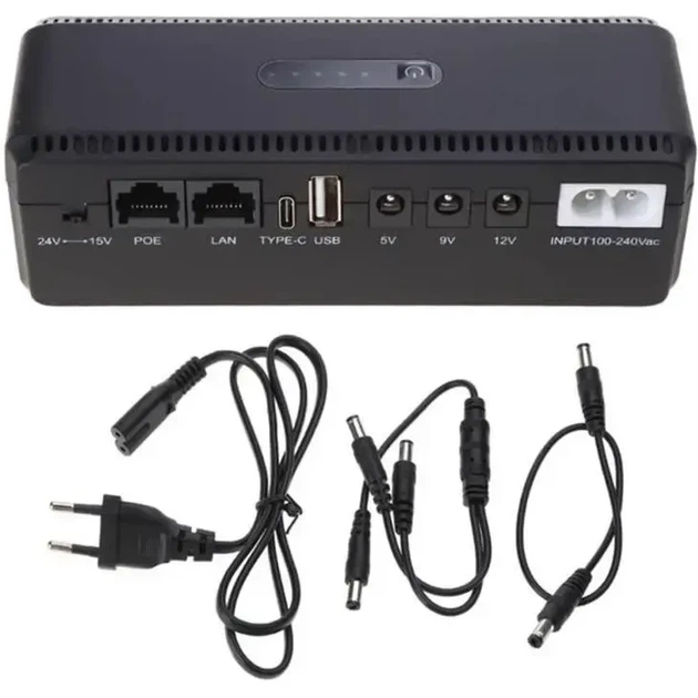 ИБП для роутера YEPO Smart DC-UPS 10400mAh 18W защита от перегрева - Фото 7 ИБП для роутера YEPO Smart DC-UPS 10400mAh 18W защита от перегрева - изображение 7