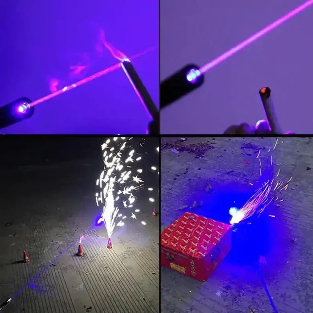 Лазерна вказівка ​​Laser B017 50000 mW 450 nm 10000 m - зображення 3