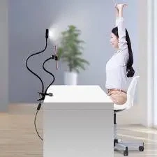Держатель на прищепке с подсветкой Professional Live Stream - Фото 4 Держатель на прищепке с подсветкой Professional Live Stream - изображение 4