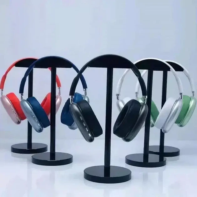 Беспроводные полноразмерные Bluetooth наушники Macaron P9 Max Зеленые - изображение 2