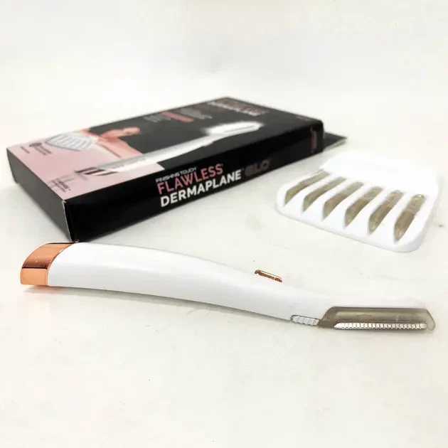 Триммер-эпилятор женский Flawless Dermaplane Glo, эпилятор для интимных зон - изображение 4