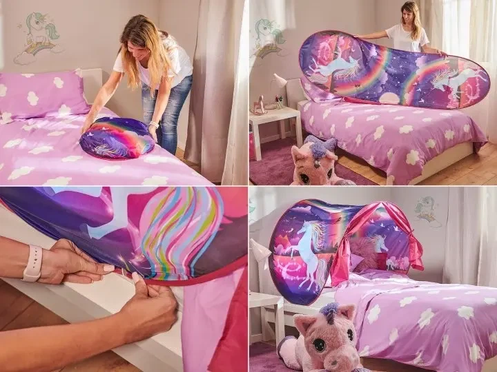 Палатка зеленая детская Dream tents plus палатка для детей детская палатка мечты - изображение 4