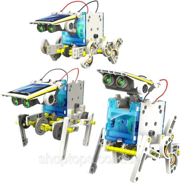 Конструктор робот на сонячних батареях Solar Robot - Фото 4 Конструктор робот на сонячних батареях Solar Robot - зображення 4