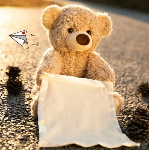 Интерактивная игрушка говорящий Мишка Пикабу Peekaboo Bear - изображение 7