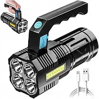 Фонарик Multi Fuction Portable Lamp водонепроницаемый. Светодиодный ручной фонарь с зарядкой от USB - изображение 3