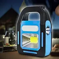 Фонарь переносной Светодиодный HB-9707A-COB+LED power bank USB Li-Ion аккумулятор солнечная батарея для кемпинга - изображение 6