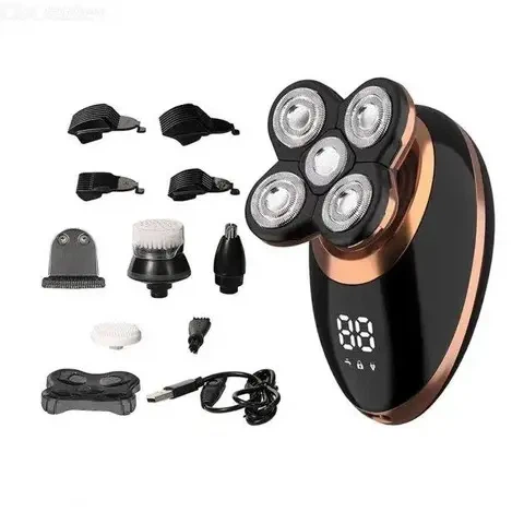 Бритва 5 в 1 VGR V-316 водонепроницаемая аккумуляторная с led дисплеем 2 часа зарядки 50 минут работы - Фото 5 Бритва 5 в 1 VGR V-316 водонепроницаемая аккумуляторная с led дисплеем 2 часа зарядки 50 минут работы - изображение 5