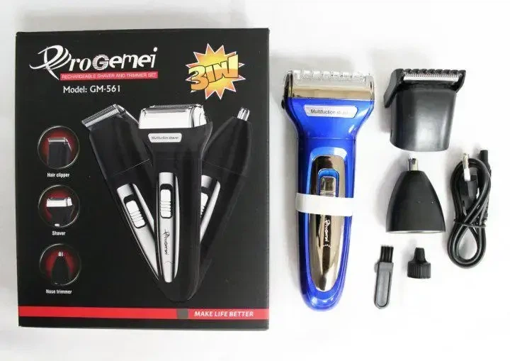 Бритва-триммер 3 в 1 GEMEI GM 561 - изображение 6