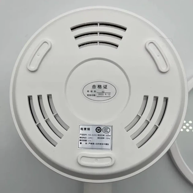 Кастрюля электрическая AJL-A1501 600W 220V 50Hz 1.5 л - изображение 4