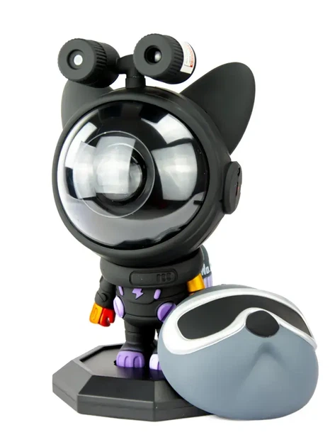Ночник проектор звездное небо CASTLELADY собака серая космонавт ROBOT DOG - изображение 3