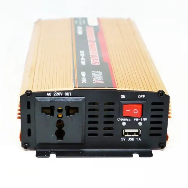 Перетворювач автомобільний інвертор UKC AC/DC UPS 1300 Ватт із зарядкою на 15 Ампер - Фото 5 Перетворювач автомобільний інвертор UKC AC/DC UPS 1300 Ватт із зарядкою на 15 Ампер - зображення 5
