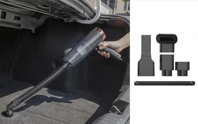 Автомобильный пылесос 2 in 1 Vacuum cleaner мощность 45 Вт сила всасывания 4500 Па - изображение 7