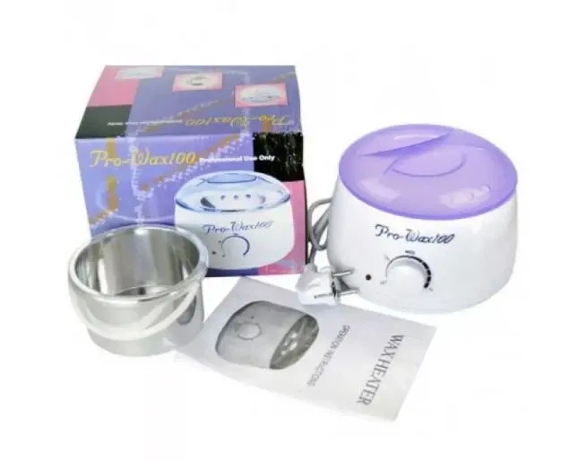 Воскоплав банковий з терморегулятором PRO-WAX 100 для воску в банці, в гранулах, в таблетках 400 мл - зображення 5