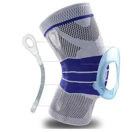 Бандаж на колено фиксатор колена KNEE SUPPORT AA-18 высота 30см ширина 18см - изображение 4