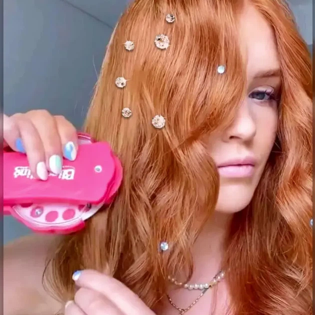 Стразы для волос Bling Bling Стайлер для украшения стразами - Фото 2 Стразы для волос Bling Bling Стайлер для украшения стразами - изображение 2