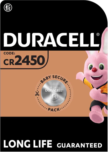 Батарейка Duracell Specialty 3 В DL2450/CR2450 (5000394030428) - зображення 2