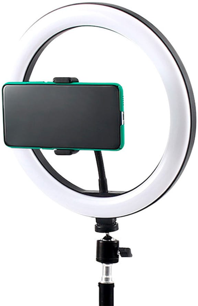 Кільцева світлодіодна лампа UFT TLL04 USB 30 см з тримачем для телефону (UFTTLL04Lamp30) - зображення 2