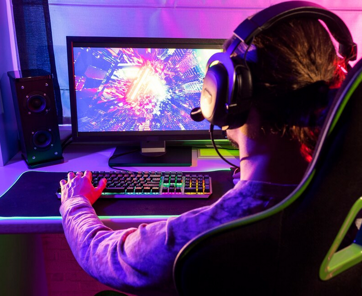 Клавіатура ігрова з RGB підсвіткою кнопок TLK-87, 8 режимів підсвітки, 87 клавіш (4-2532873449) - Фото 2 Клавіатура ігрова з RGB підсвіткою кнопок TLK-87, 8 режимів підсвітки, 87 клавіш (4-2532873449) - зображення 2