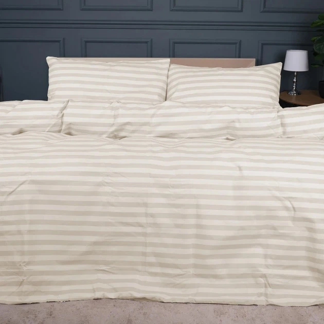 Простынь на резинке MirSon Ranforce Elite 17-0604 Stripe Yellow 70x190x10 см (2200008052416) - Фото 3 Простынь на резинке MirSon Ranforce Elite 17-0604 Stripe Yellow 70x190x10 см (2200008052416) - изображение 3
