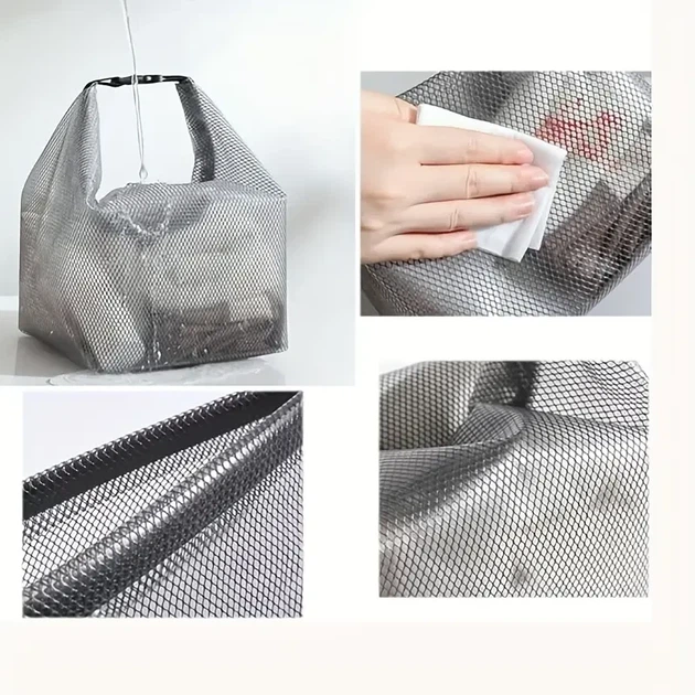 Косметичка из водонепроницаемого материала 35x27.5x15.5см. Серая - Фото 4 Косметичка из водонепроницаемого материала 35x27.5x15.5см. Серая - изображение 4