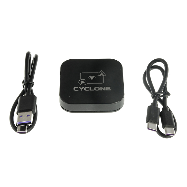 Беспроводной адаптер Cyclone CPA-01, CarPlay, Android Auto, WiFi 5G и Bluetooth 5.0 - Фото 2 Беспроводной адаптер Cyclone CPA-01, CarPlay, Android Auto, WiFi 5G и Bluetooth 5.0 - изображение 2