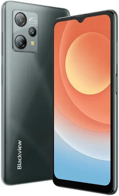 Смартфон 6.5" Blackview A53 Pro 4/64Gb 4G 2-SIM 12/8Мп 8 ядер Android 12 Rock Grey - зображення 2