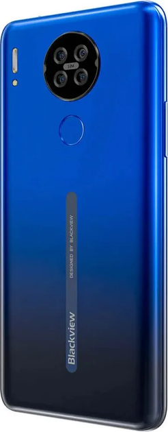 Смартфон 6.2" Blackview A80s 4/64Gb 4G 2-SIM 13/5Мп 8 ядер Android 10 Gradient Blue - зображення 6