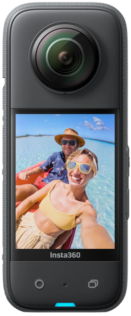 Экшн-камера Insta360 X3 All-Purpose Kit / 360° / 48Мп / 5.7К / 60fps / Wi-Fi / Bluetooth / Влагозащищенная / Черная (CINSAAQT) Б/В k1 - изображение 3