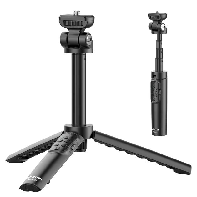 Штатив ULANZI RMT-01 Wireless Чорний Б/В - Фото 1 Штатив ULANZI RMT-01 Wireless Чорний Б/В - зображення 1