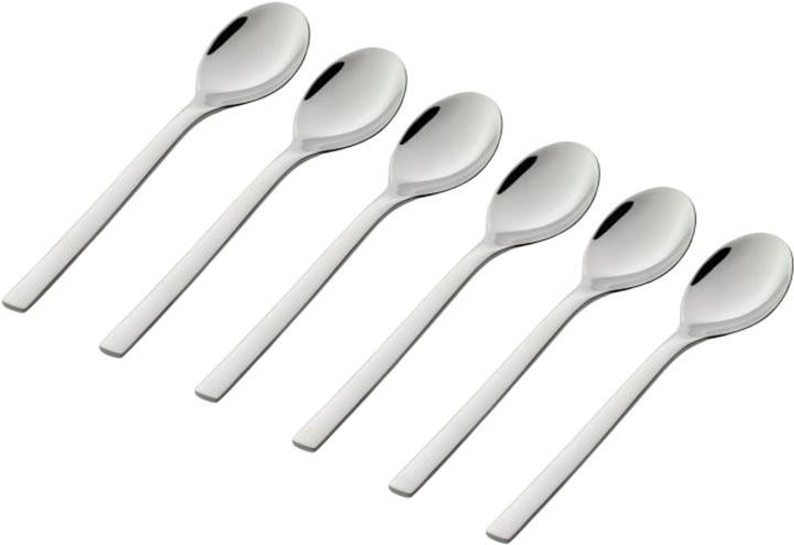 Zestaw łyżeczek do herbaty WMF Nuova 6 szt (4000530679741) - obraz 2