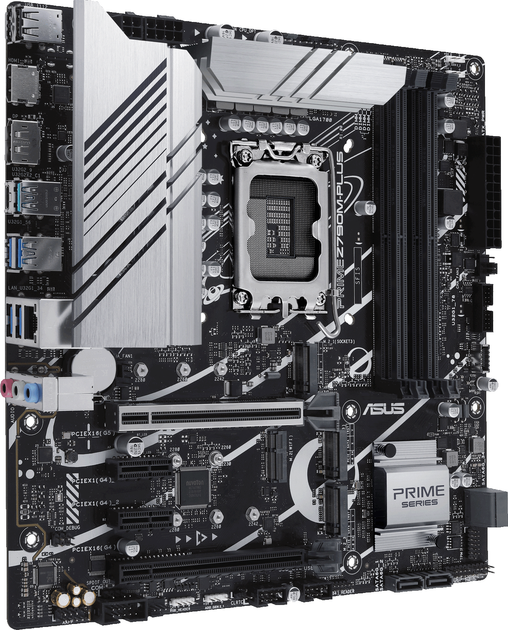 Материнская плата Asus PRIME Z790M-PLUS (s1700, Intel Z790, PCI-Ex16) - изображение 2