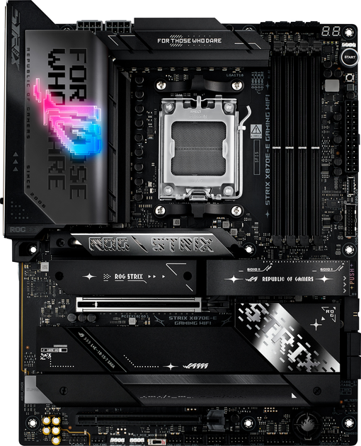 Материнская плата Asus ROG STRIX X870E-E GAMING WIFI (sAM5, AMD X870E, PCI-Ex16) - изображение 1
