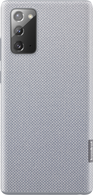 Etui plecki Samsung Kvadrat Cover do Galaxy Note 20 Grey (EF-XN980FJEGEU) - obraz 1