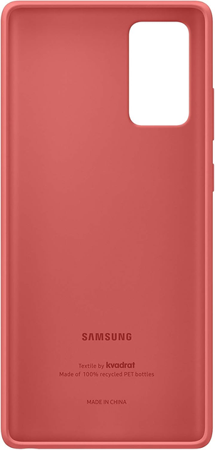Панель Samsung Kvadrat Cover для Galaxy Note 20 Red (EF-XN980FREGEU) - зображення 4