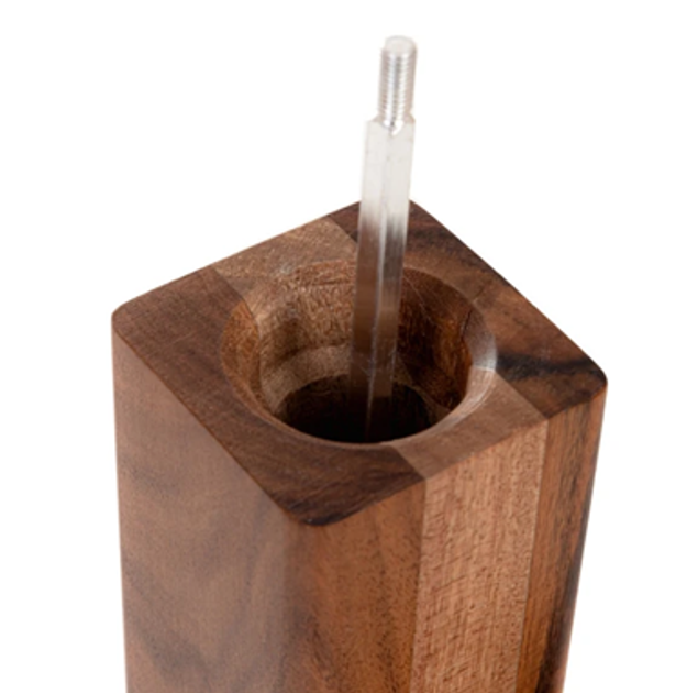 Młynek do soli i pieprzu Homla Mooka z drewna akacjowego 20.5 cm (5904183849447) - obraz 2