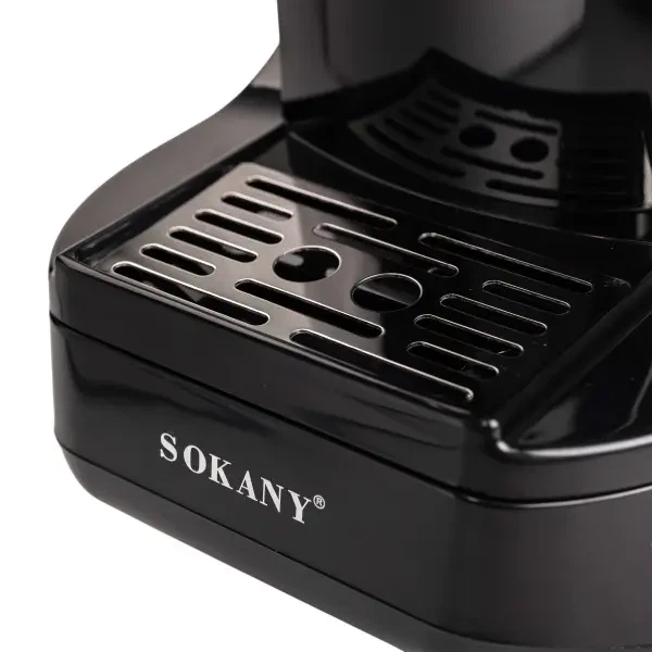 Кофемашина турецкая кофеварка Sokany SK-04010 портативная электрокофеварка электрическая турка с антипригарным покрытием 700 Вт Черный - изображение 10