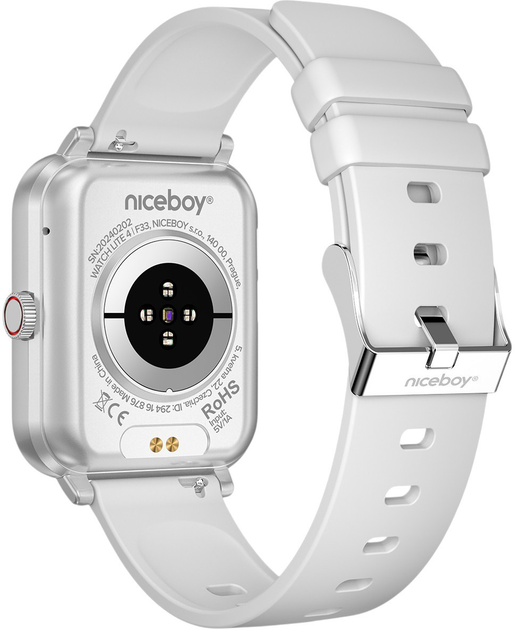 Смарт-годинник Niceboy Watch 4 lite Arctic Silver (8594182428742) - зображення 3