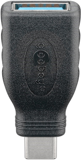 Адаптер Goobay USB Type-C - USB Type-A Black (4040849453953) - зображення 2