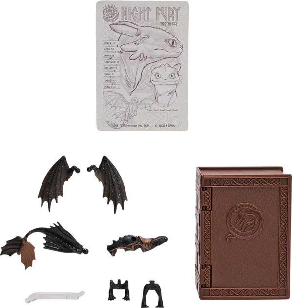 Игровая фигурка-сюрприз Dragons Как приручить дракона. Мир Берка. Книга драконов в ассортименте (SM66660) - изображение 8